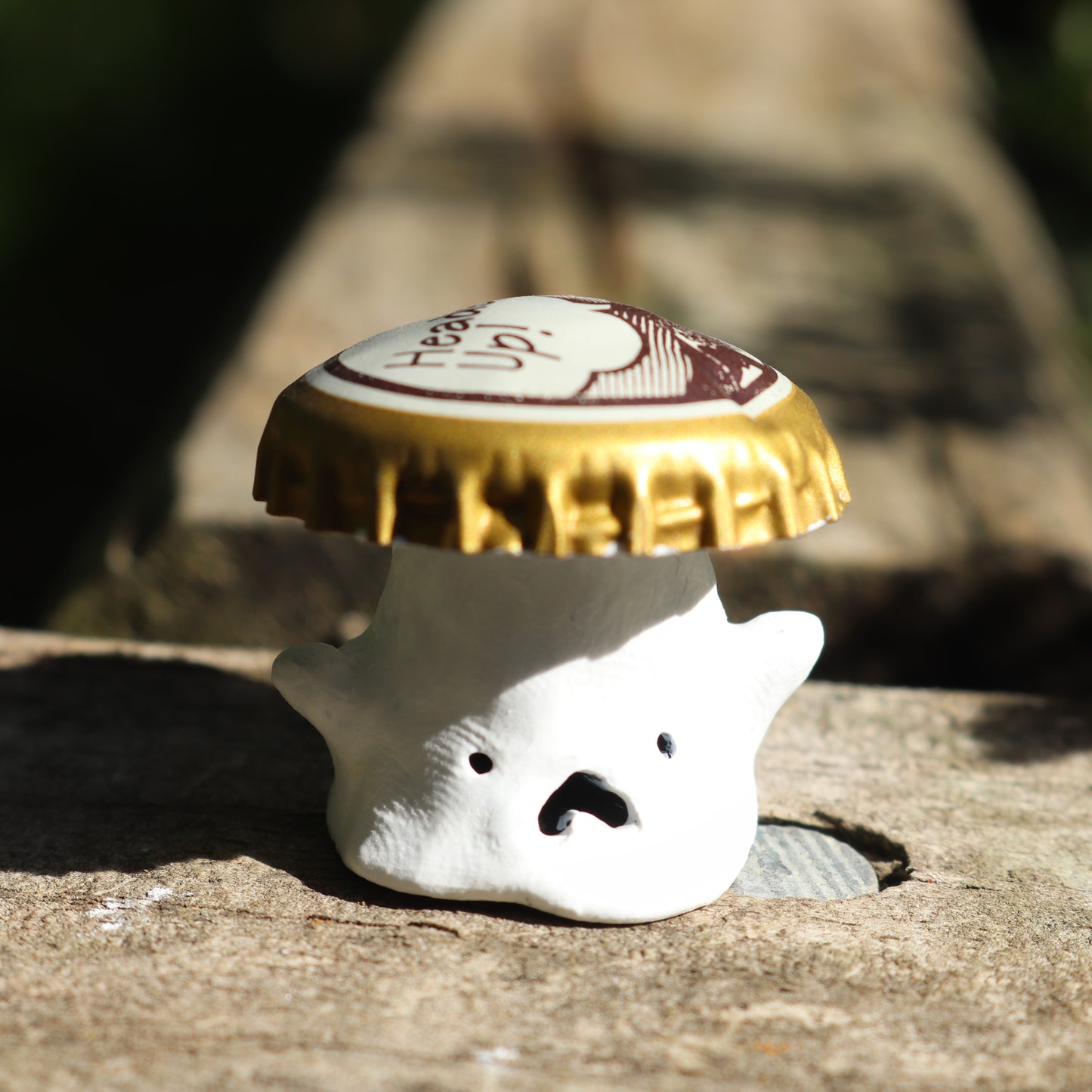 Halloween Bottle Cap Mushroom