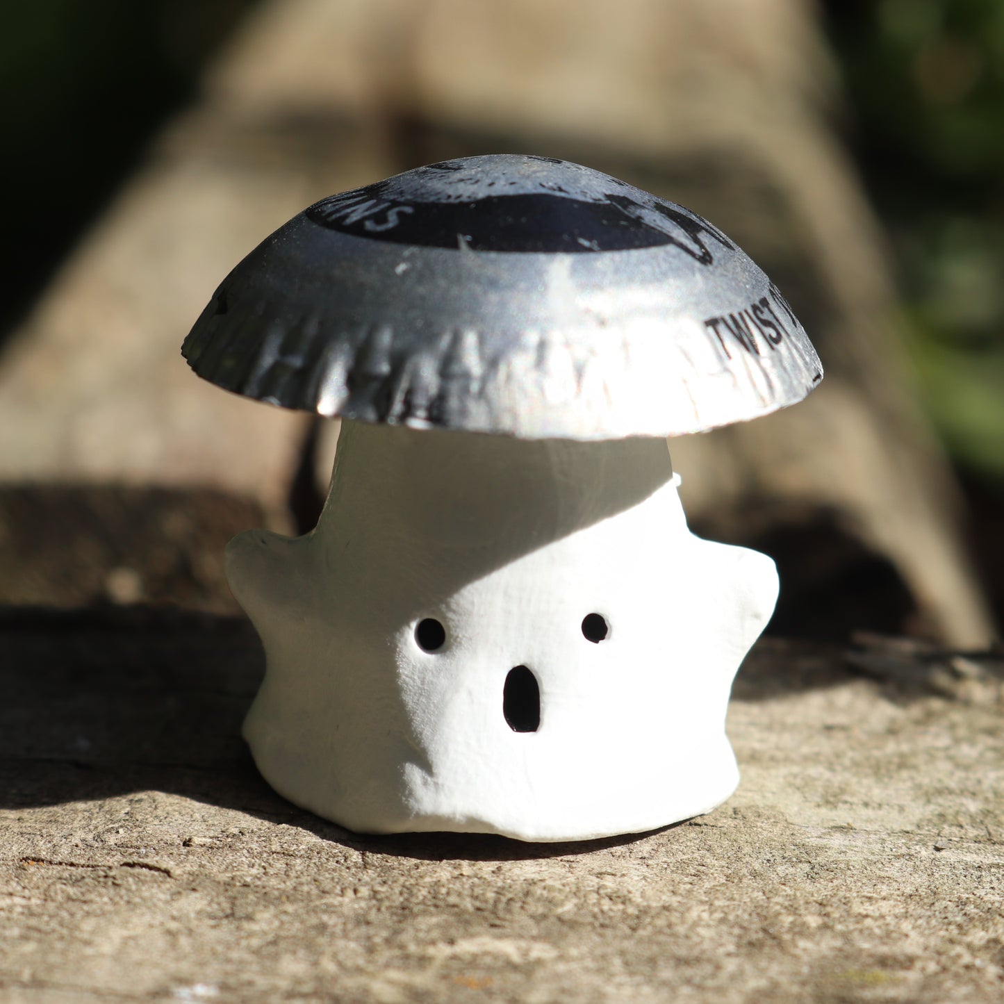 Halloween Bottle Cap Mushroom
