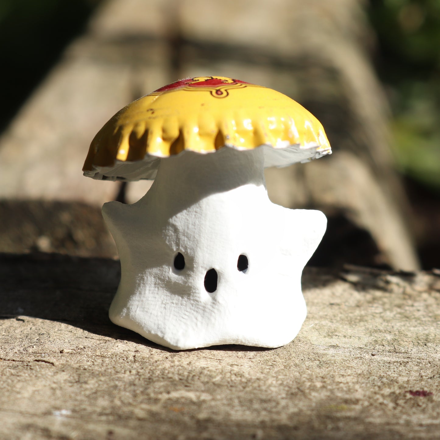 Halloween Bottle Cap Mushroom
