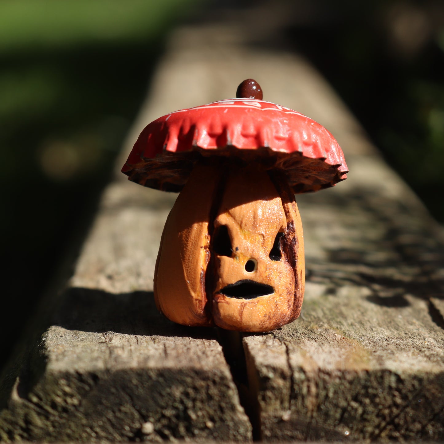 Halloween Bottle Cap Mushroom