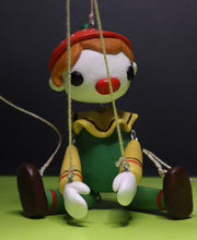 Load image into Gallery viewer, Marionette Strawberry Clown
