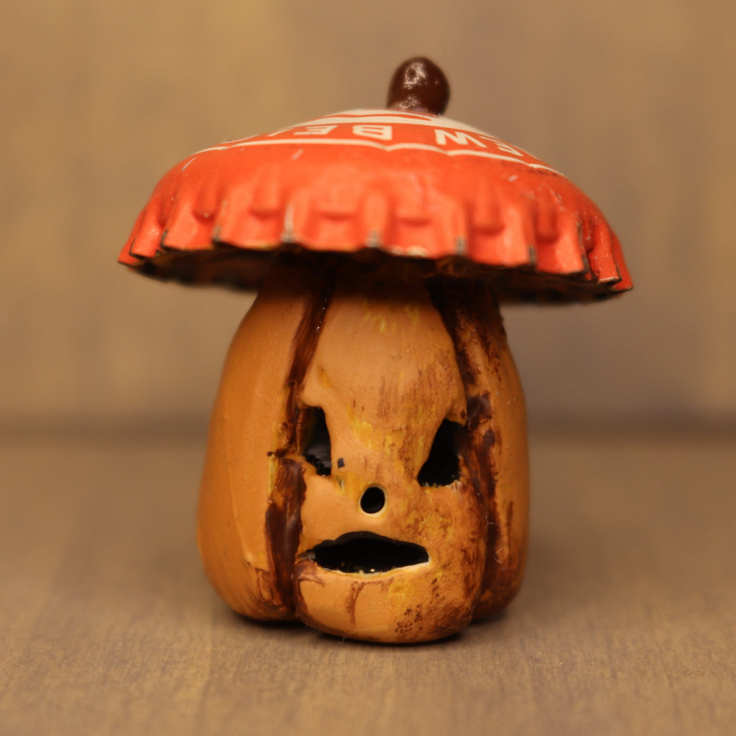 Halloween Bottle Cap Mushroom