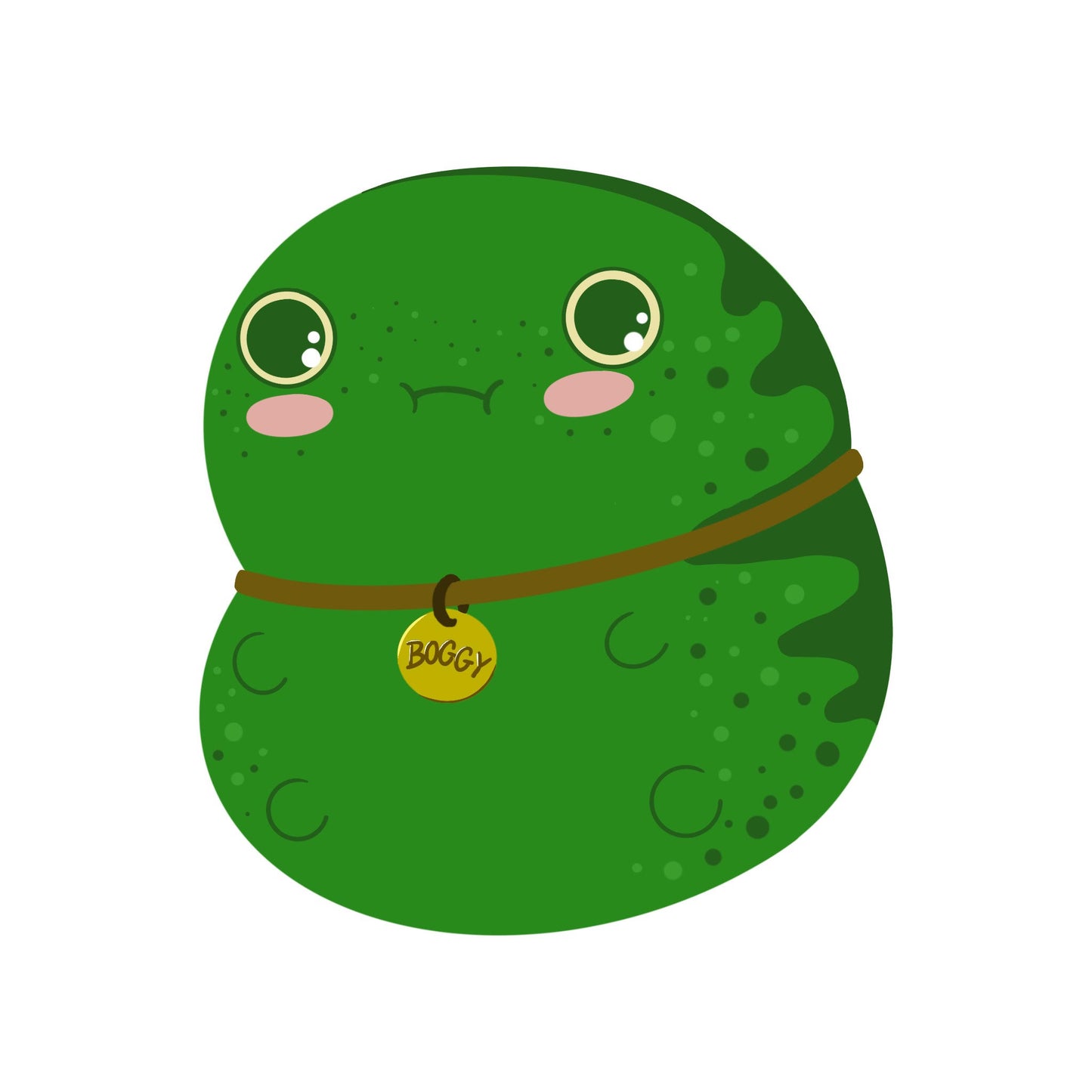 Boggy the Froggy Sticker